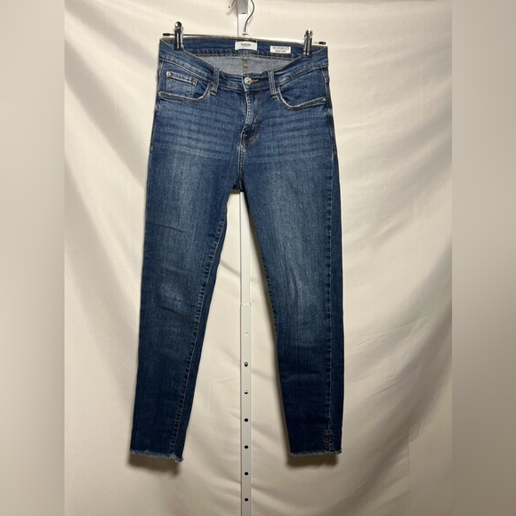 Kensie Jeans Dark Wash The Effortless Skinny Crop - Picture 1 of 6